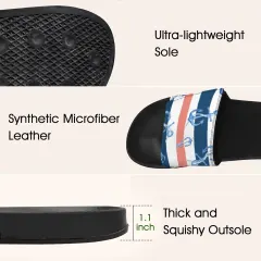 Men's Velcro Slide Slippers thumbnail 6