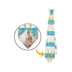 Custom Peekaboo Necktie with Your Hidden Photo thumbnail 1