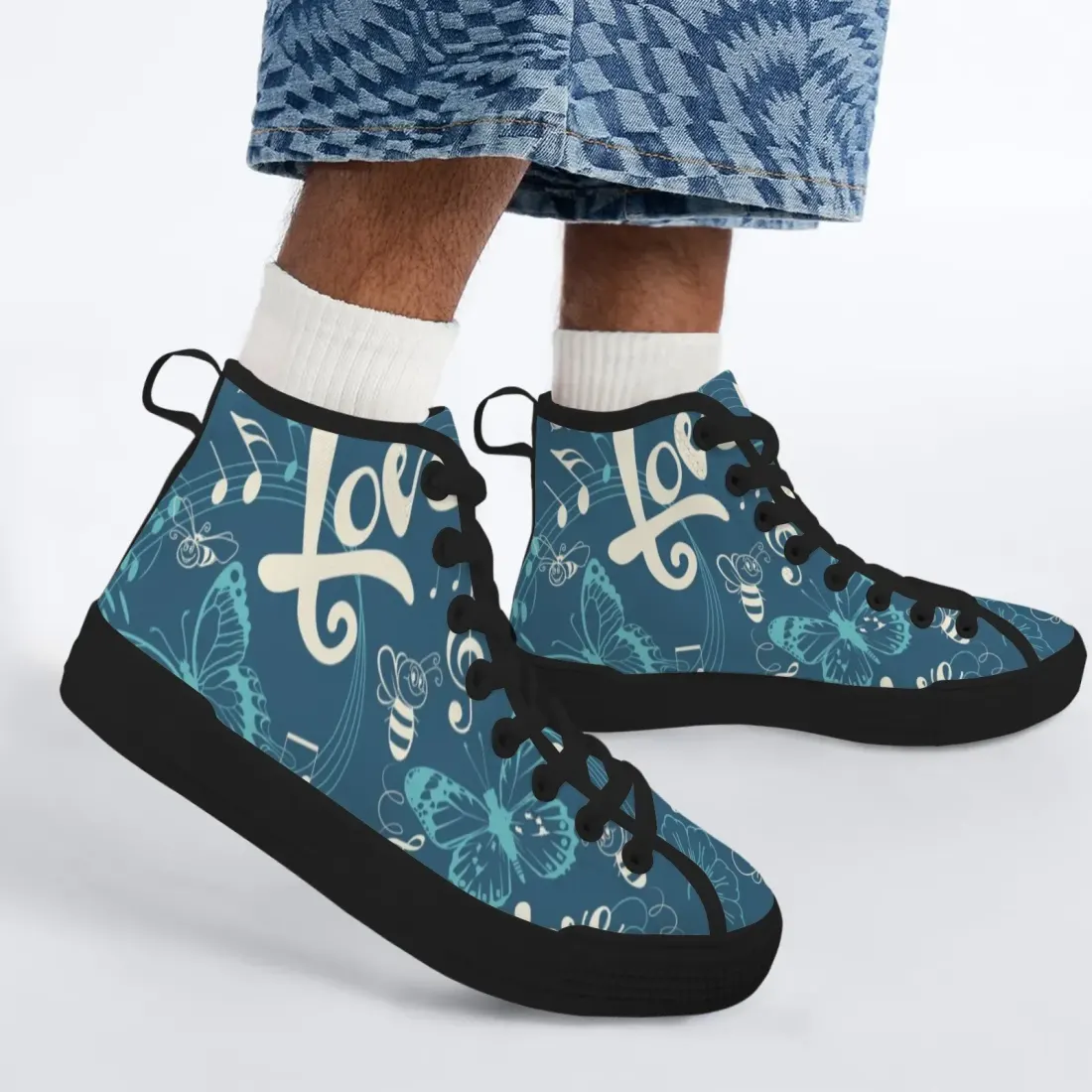 Men's New Vancouver High Top Canvas Shoes — photo 3