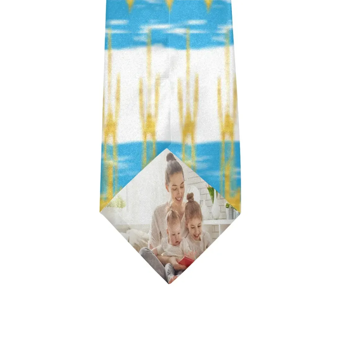 Custom Peekaboo Necktie with Your Hidden Photo — photo 4