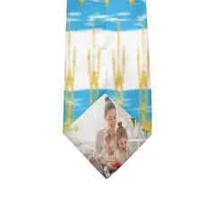 Custom Peekaboo Necktie with Your Hidden Photo thumbnail 4