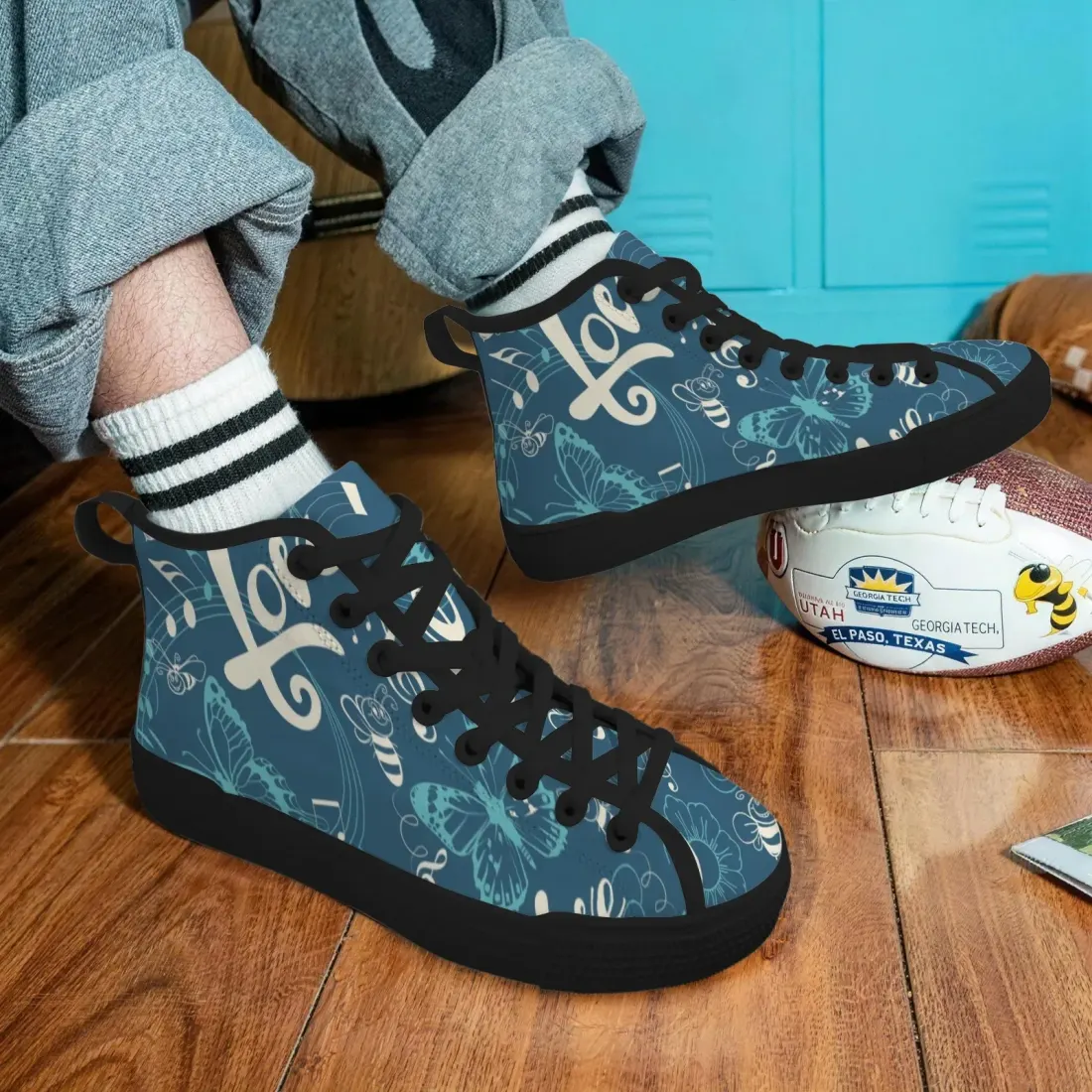 Men's New Vancouver High Top Canvas Shoes — photo 4