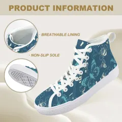 Men's New Vancouver High Top Canvas Shoes thumbnail 5