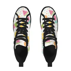 Women's New Vancouver High Top Canvas Shoes thumbnail 2