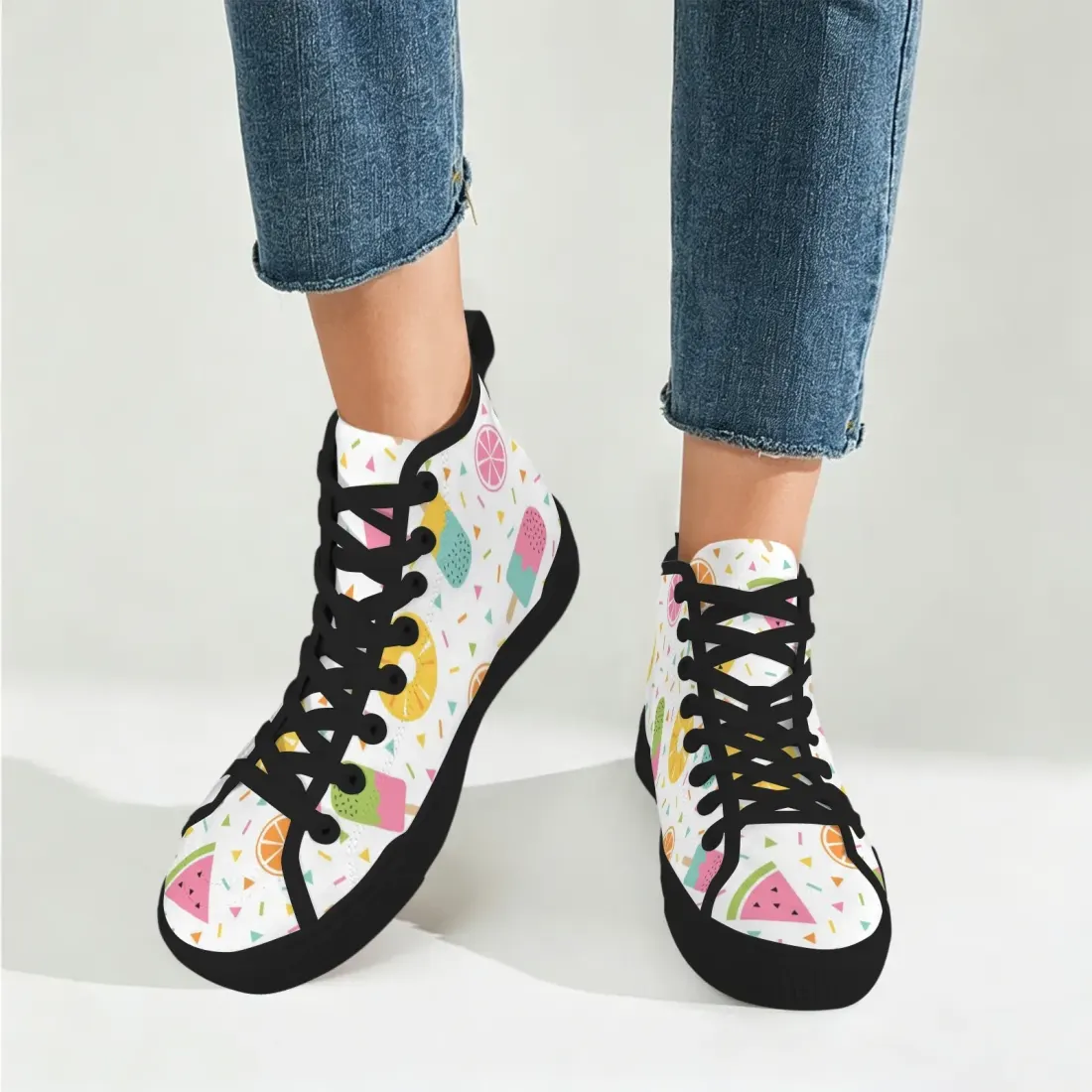 Women's New Vancouver High Top Canvas Shoes — photo 3