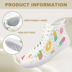 Women's New Vancouver High Top Canvas Shoes thumbnail 5