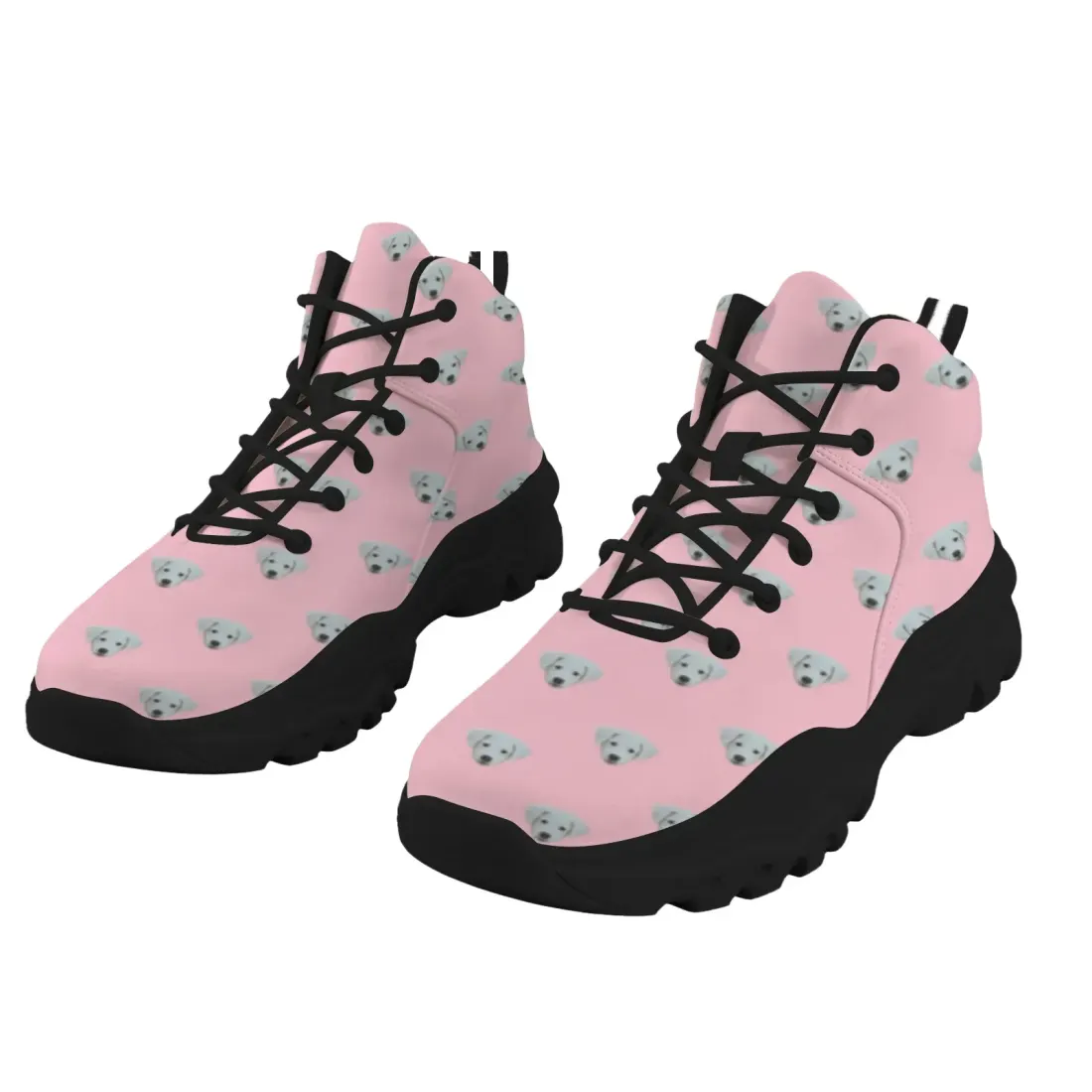 Women's High-Top Outdoor Chunky Sneakers