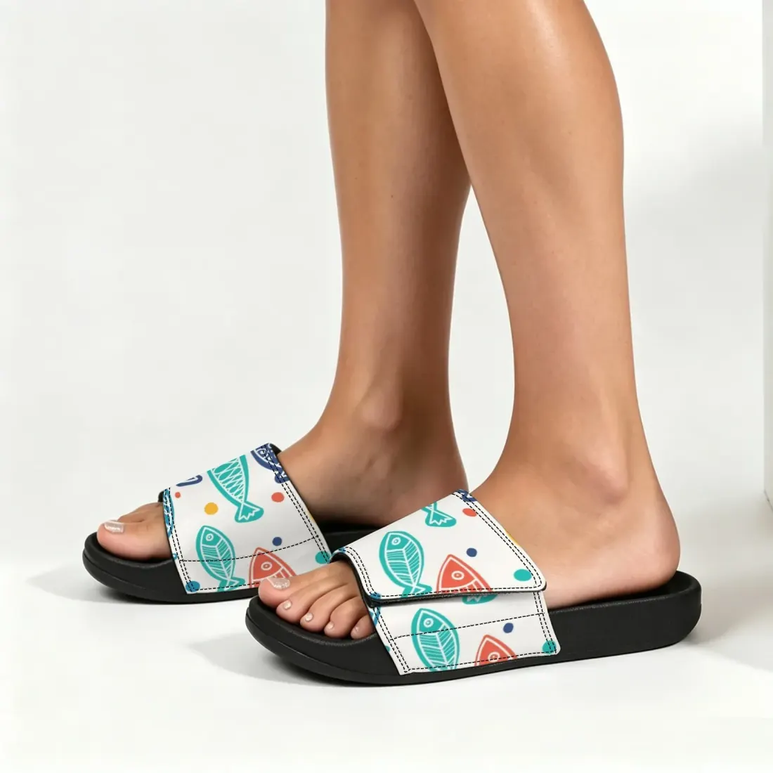 Women's Velcro Slide Slippers — photo 2