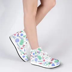 Women's High Top Sneakers (Model 20042) thumbnail 1