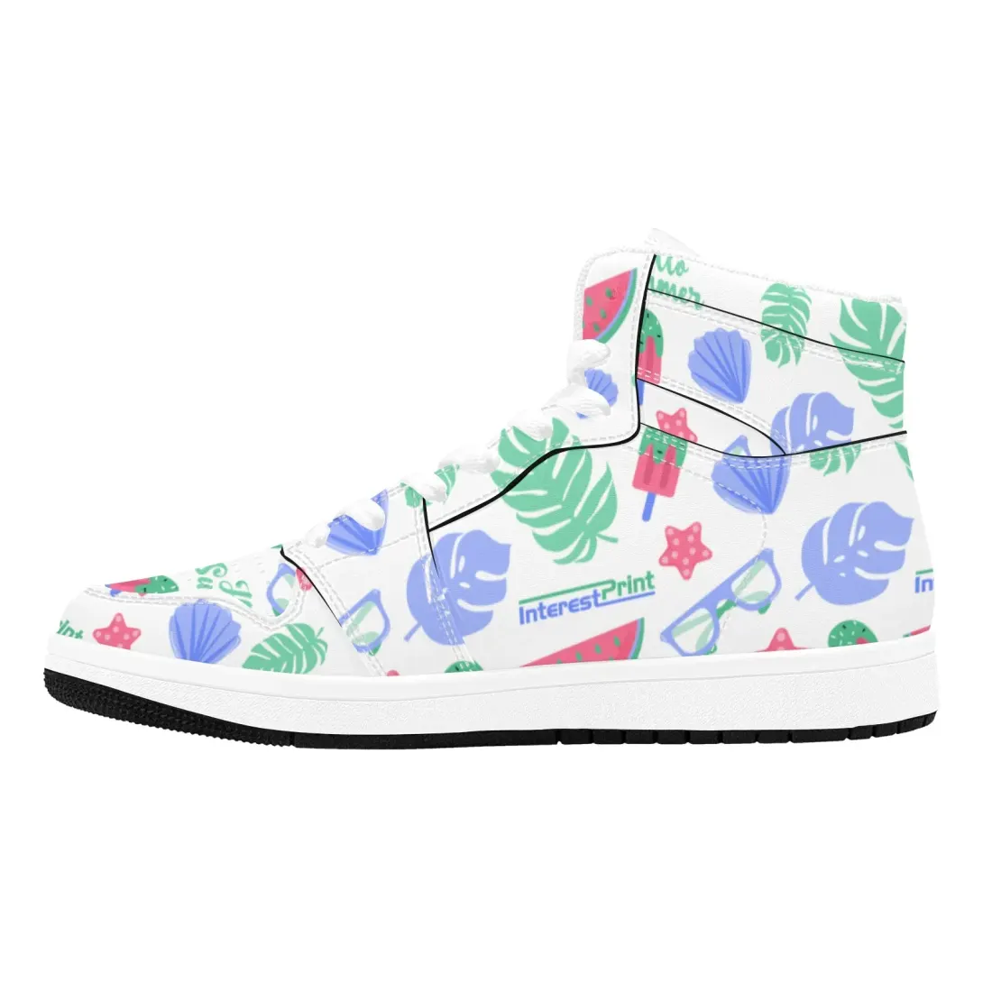 Women's High Top Sneakers (Model 20042) — photo 5