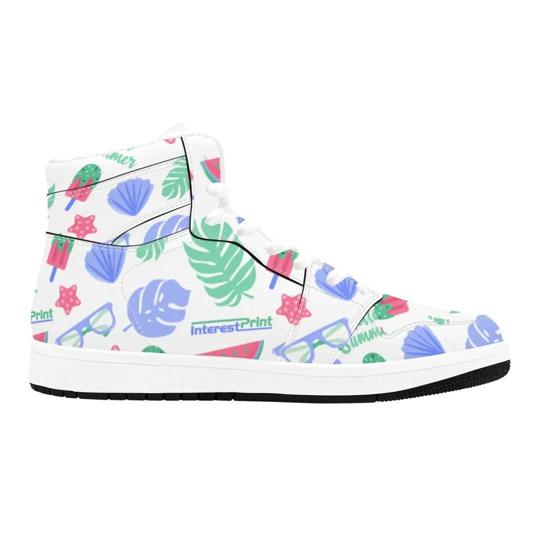 Women's High Top Sneakers (Model 20042) — photo 6
