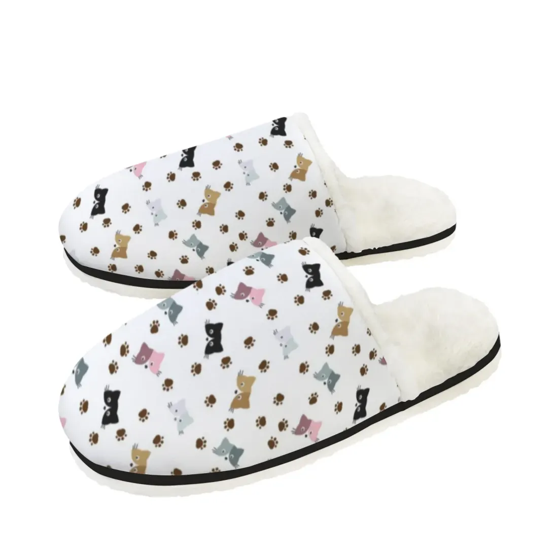 Women's Faux Fur Lined Indoor Slippers