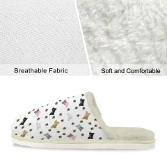Women's Faux Fur Lined Indoor Slippers thumbnail 4