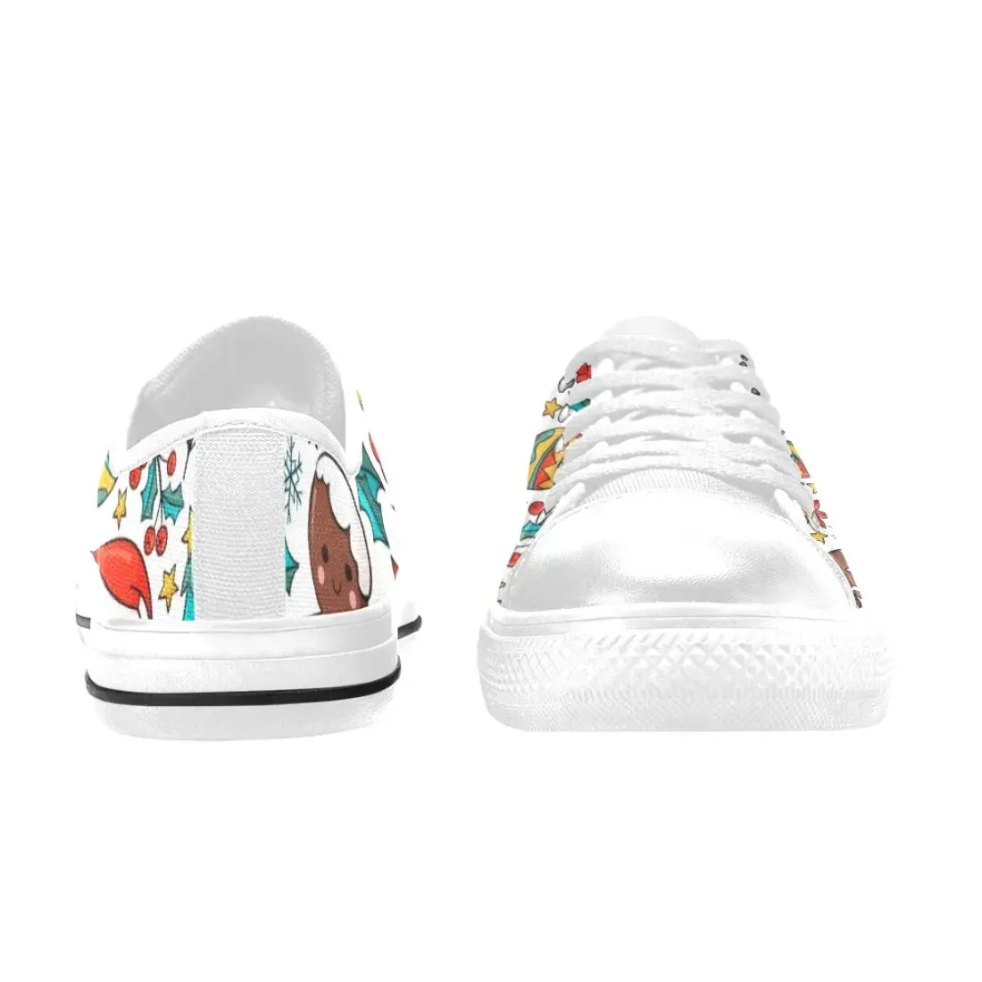 Aquila Canvas Kid's Shoes (Big Kid) (Model 018)(Four Panels with Different Printing) — photo 5