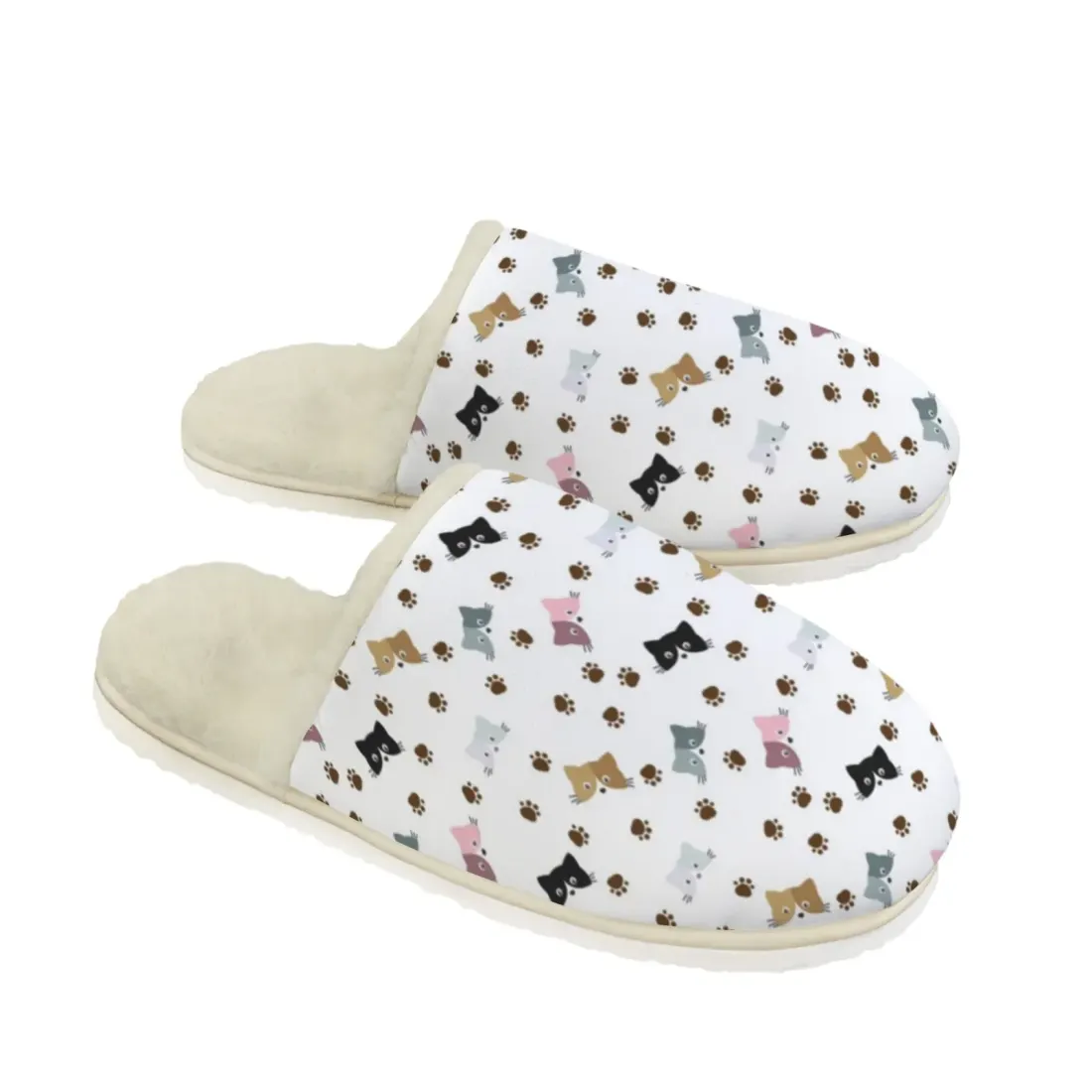 Women's Faux Fur Lined Indoor Slippers — photo 5