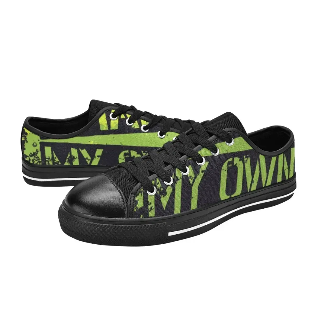 Aquila Canvas Men's Shoes (Model 018) (Four Panels with Different Printing) — photo 2