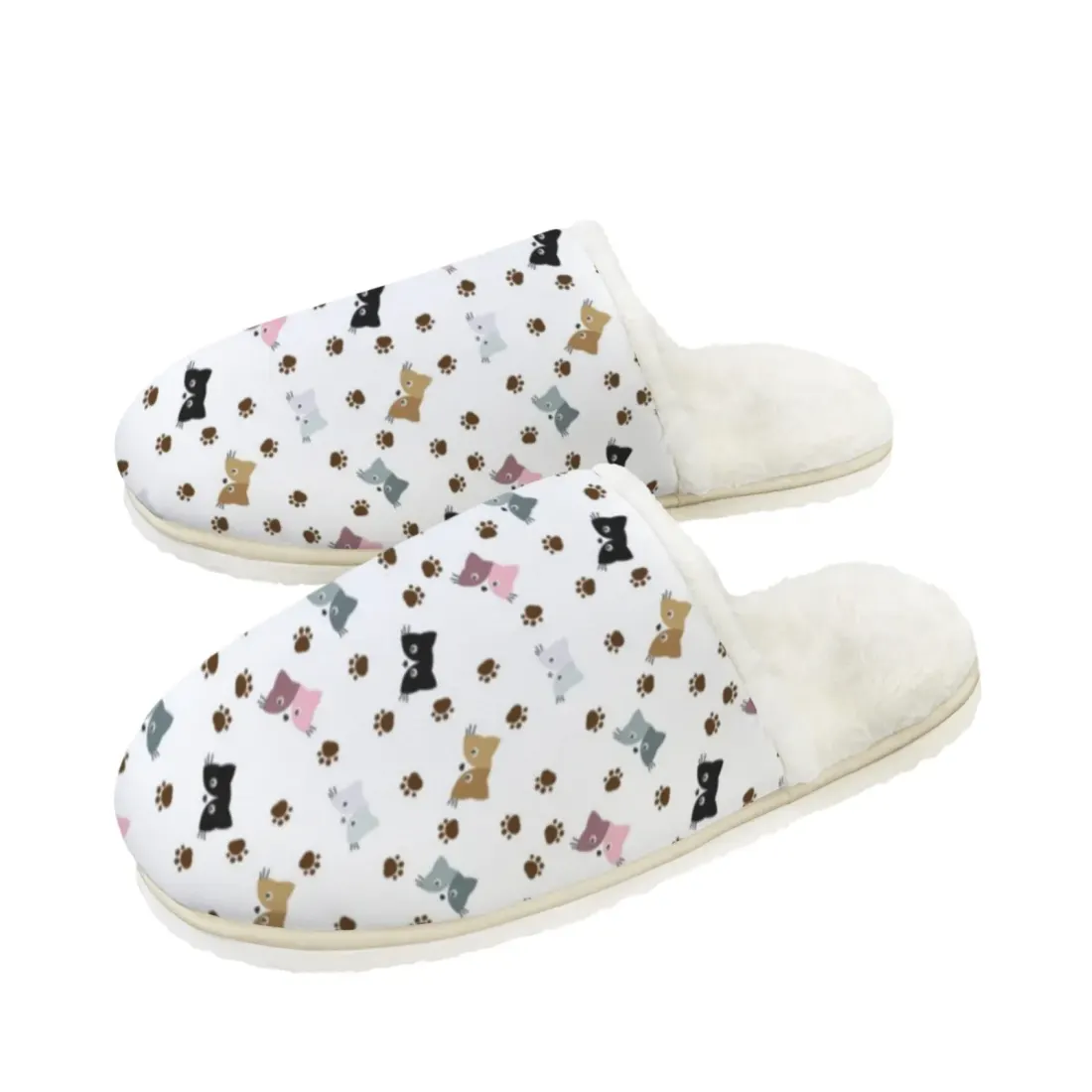 Women's Faux Fur Lined Indoor Slippers — photo 6