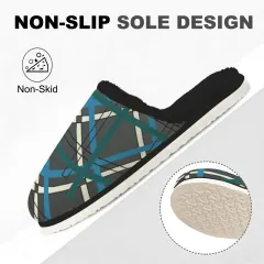 Men's Faux Fur Lined Indoor Slippers thumbnail 5