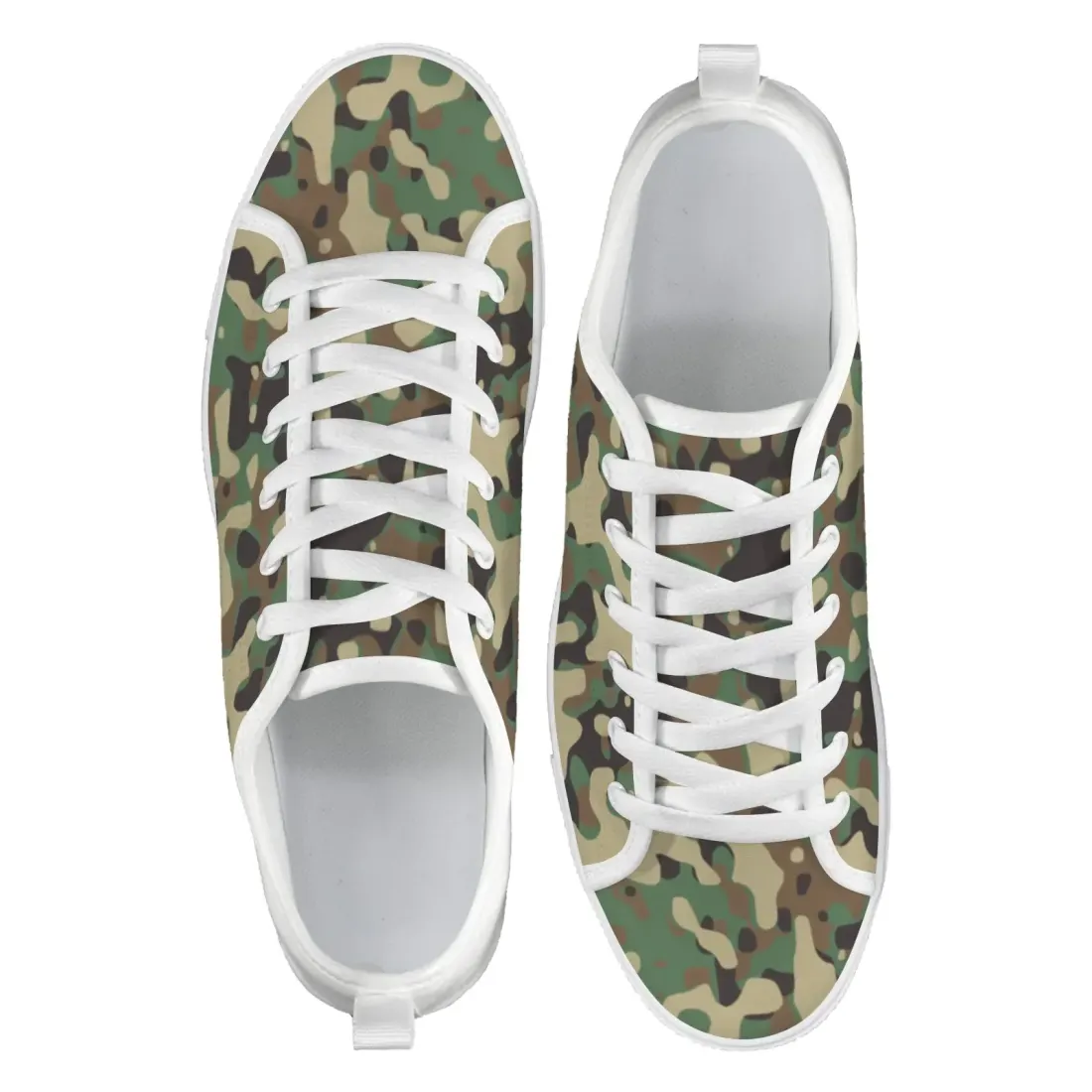 Men's Low-Top Canvas Sneakers — photo 3
