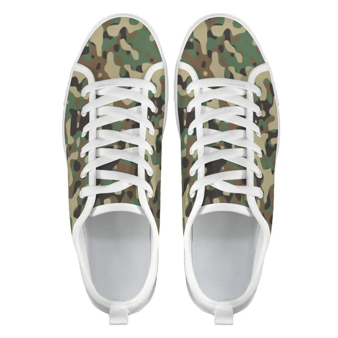 Men's Low-Top Canvas Sneakers — photo 4