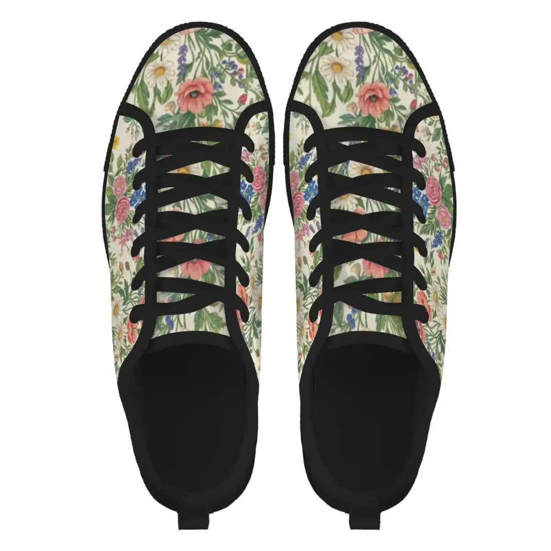 Women's Low-Top Canvas Sneakers — photo 4