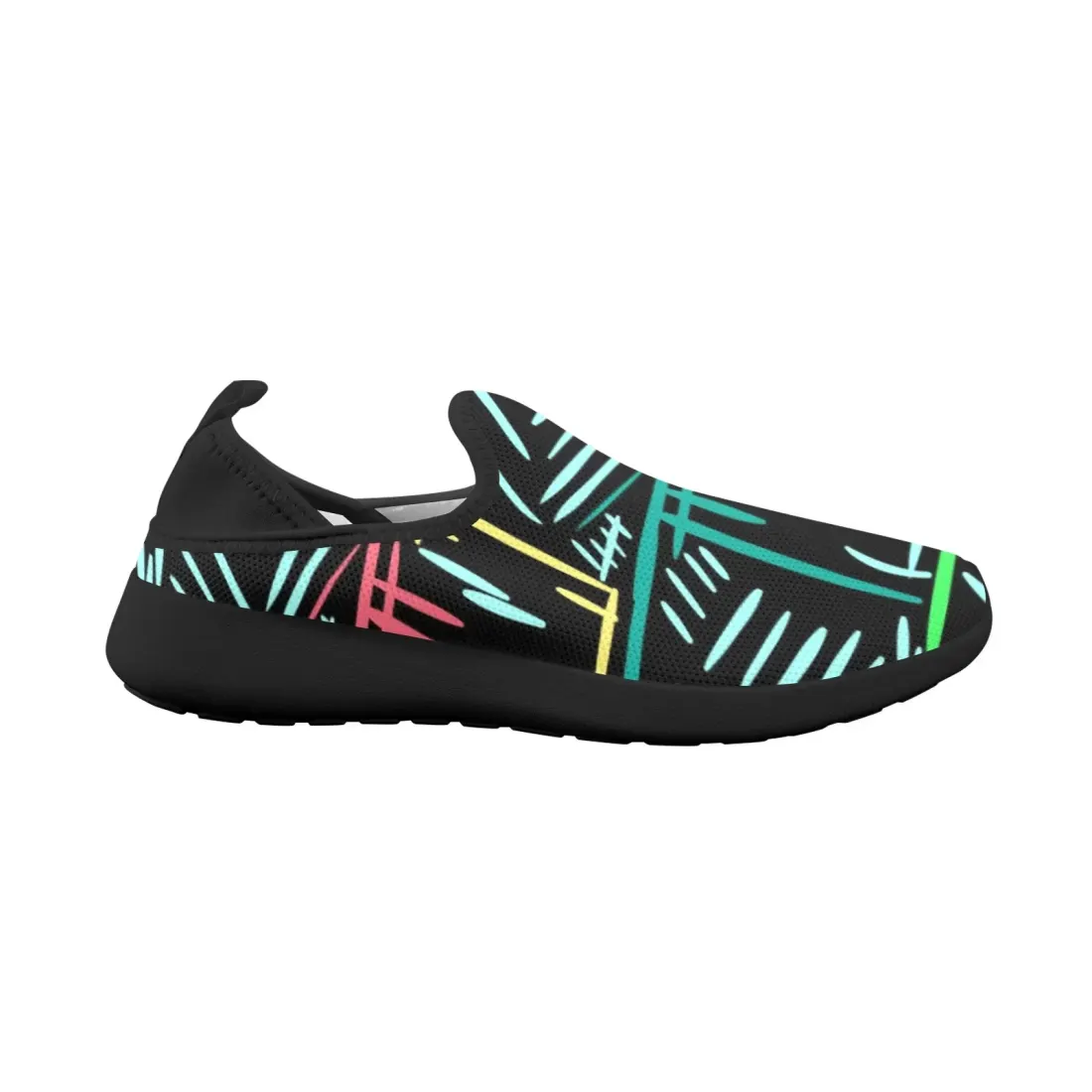 Fly Weave Sneakers Drop-in-Heel for Men(Model 02002) — photo 5