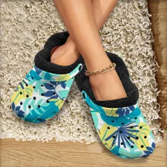 Custom Print Fleece Lined Adults Clogs thumbnail 1