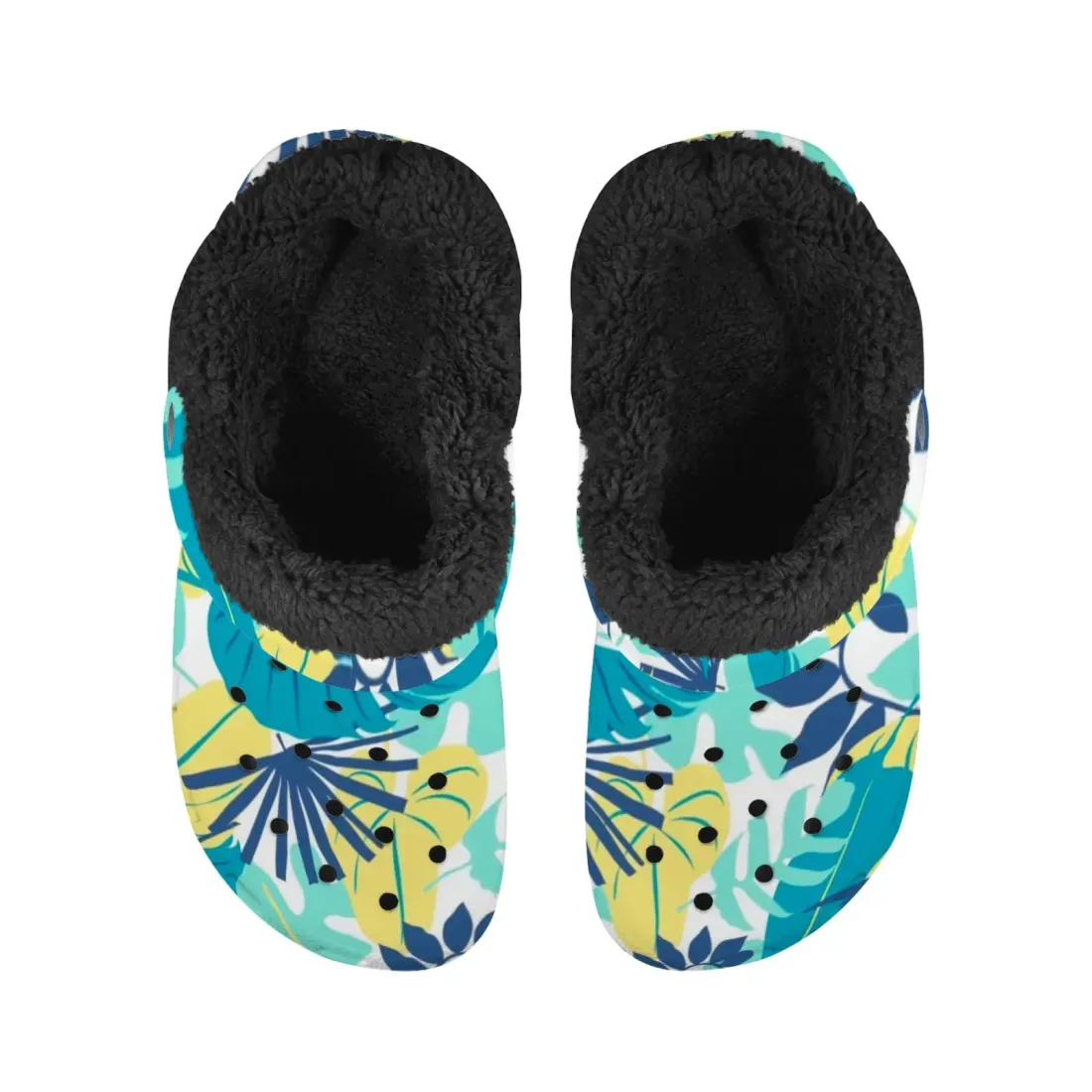 Custom Print Fleece Lined Adults Clogs — photo 3