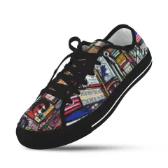 Custom Men's Low Top Shoes(Model 1013-6) thumbnail 4
