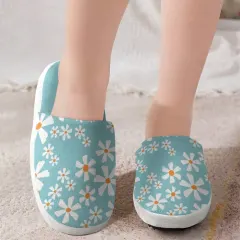 Kid's All Over Print Cotton Slippers thumbnail 1