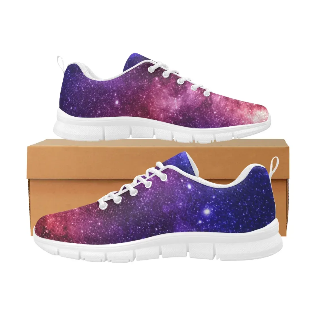 Women's Breathable Sneakers (Model 055) (Two Shoes With Different Printing) — photo 4