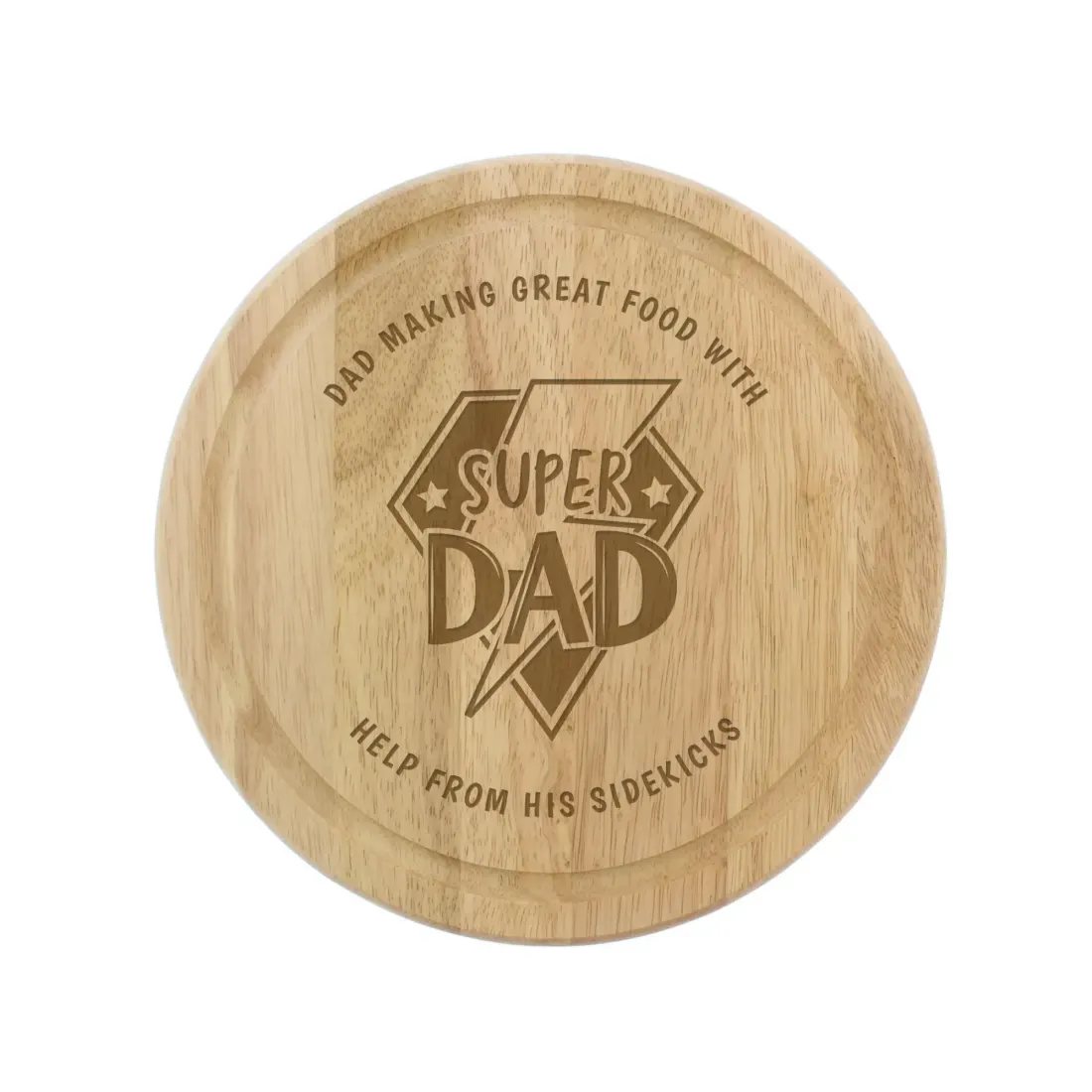 Personalized Wooden Chopping Board, Custom Engraved BBQ Chef Gift for Dad — photo 5