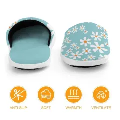 Kid's All Over Print Cotton Slippers thumbnail 4