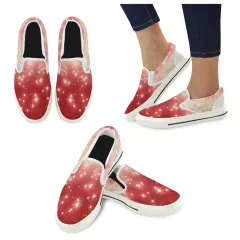 Slip-on Canvas Women's Shoes (Model 019) thumbnail 1