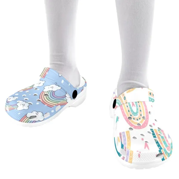 Custom Print Kids Clogs