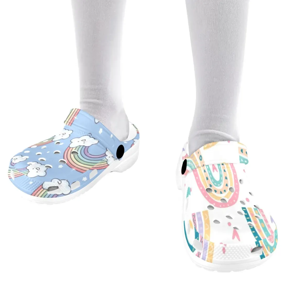 Custom Print Kids Clogs