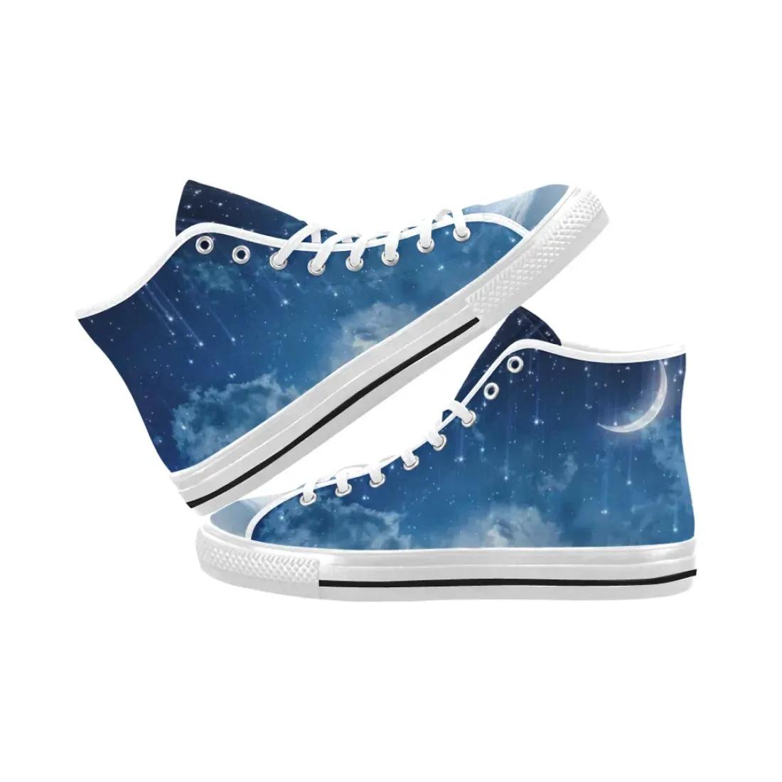 Vancouver High Top Canvas Men's Shoes (Model1013-1) — photo 2