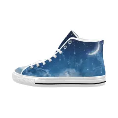 Vancouver High Top Canvas Men's Shoes (Model1013-1) thumbnail 3