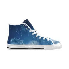 Vancouver High Top Canvas Men's Shoes (Model1013-1) thumbnail 4
