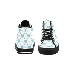 Vancouver High Top Canvas Women's Shoes (Model1013-1) thumbnail 2