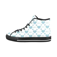 Vancouver High Top Canvas Women's Shoes (Model1013-1) thumbnail 4