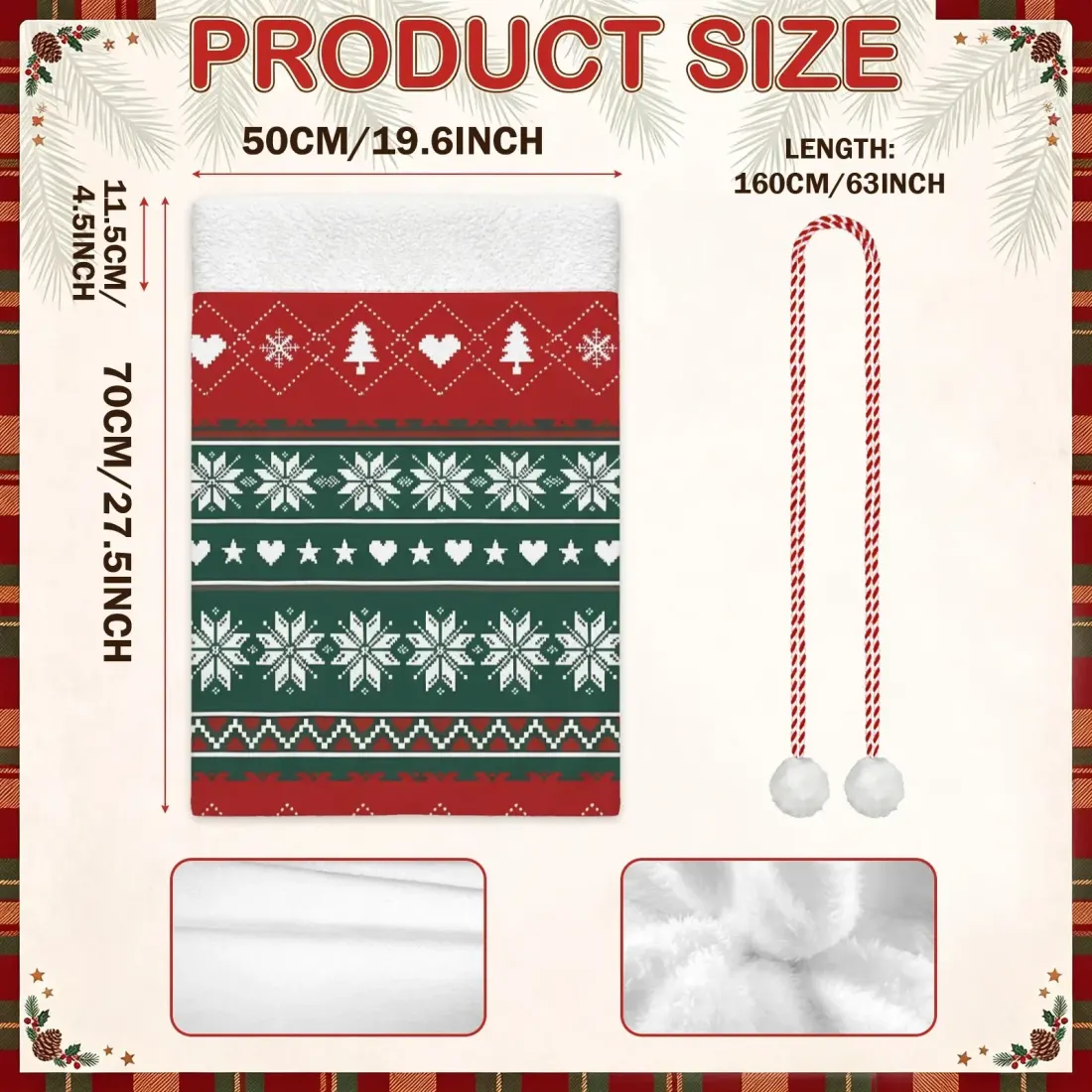 Christmas Drawstring Gift Bag — photo 5