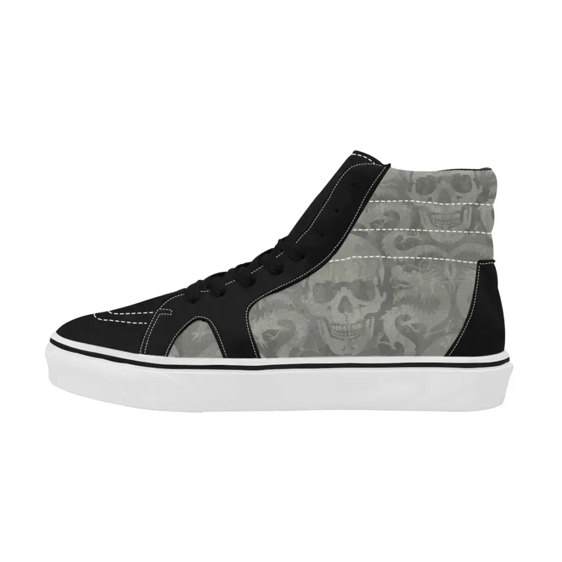 Men's High Top Canvas Shoes (Model E001-1) — photo 2
