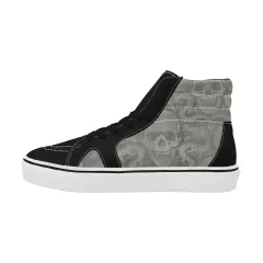 Men's High Top Canvas Shoes (Model E001-1) thumbnail 2