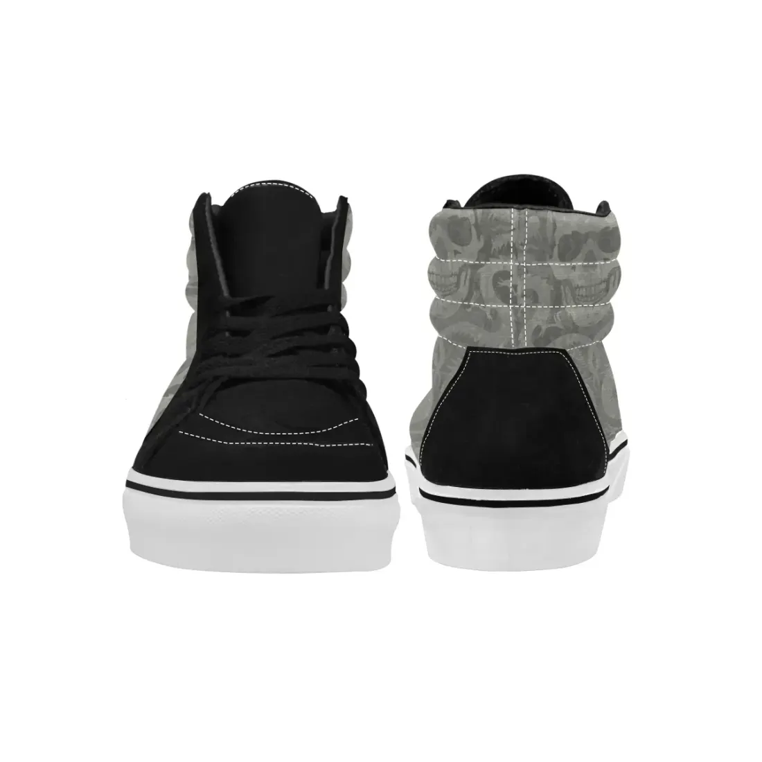 Men's High Top Canvas Shoes (Model E001-1) — photo 4