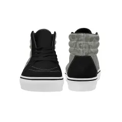 Men's High Top Canvas Shoes (Model E001-1) thumbnail 4