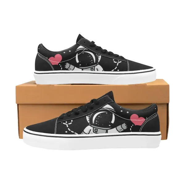 Men's Lace-Up Canvas Shoes (Model E001-2)