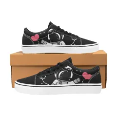 Men's Lace-Up Canvas Shoes (Model E001-2) thumbnail 1