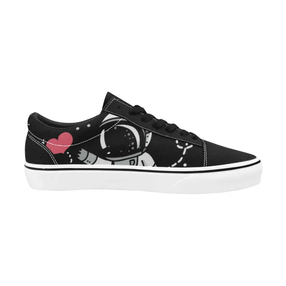 Men's Lace-Up Canvas Shoes (Model E001-2) — photo 3