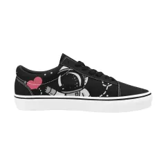 Men's Lace-Up Canvas Shoes (Model E001-2) thumbnail 3